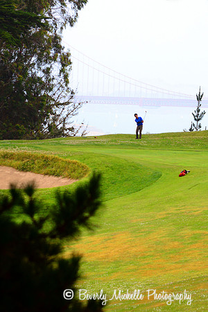 Golfing